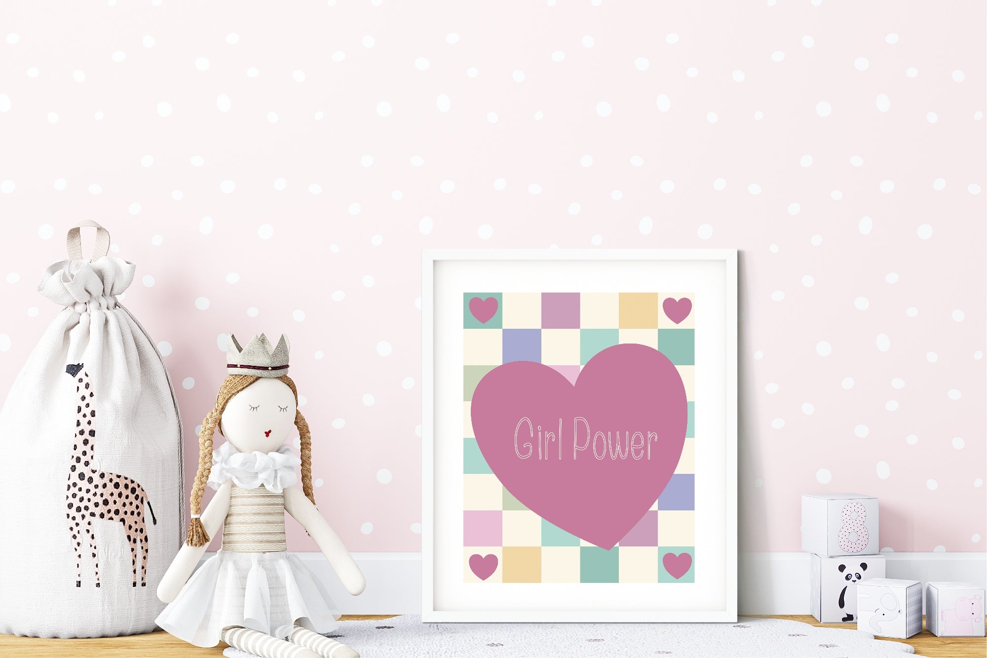 Girl Power Print | Positive Wall Art