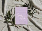 Pastel Swiped Right Engagement Party Invitations | Colour Options | Pack of 10