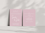 Pastel Swiped Right Engagement Party Invitations | Colour Options | Pack of 10