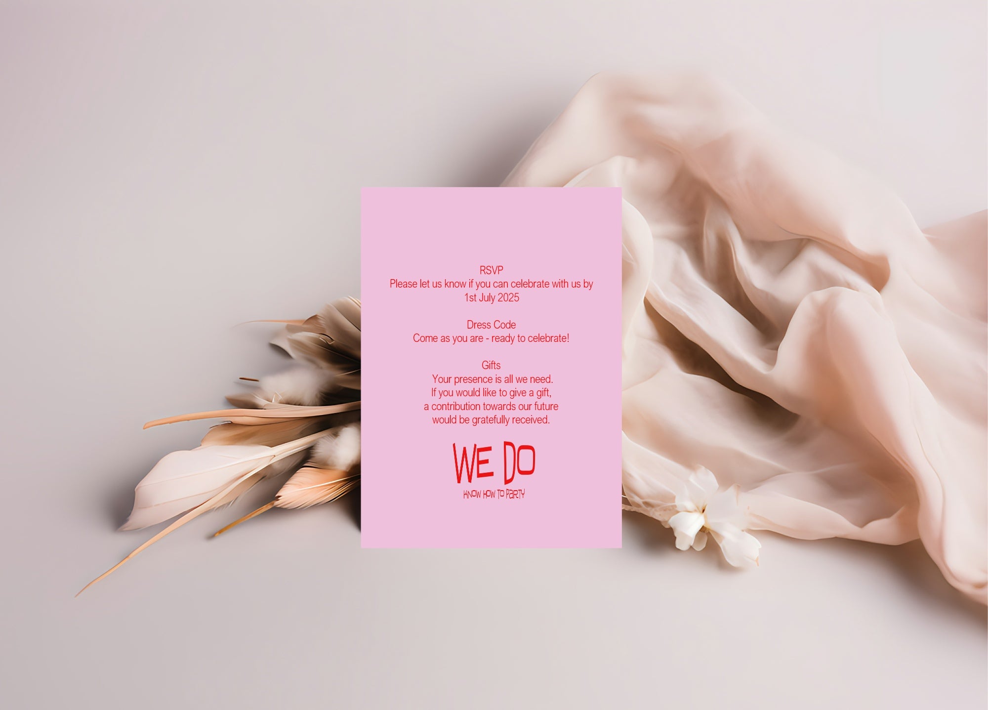 Funny Engagement Party Invitations | We Do Know How to Party | Pack of 10