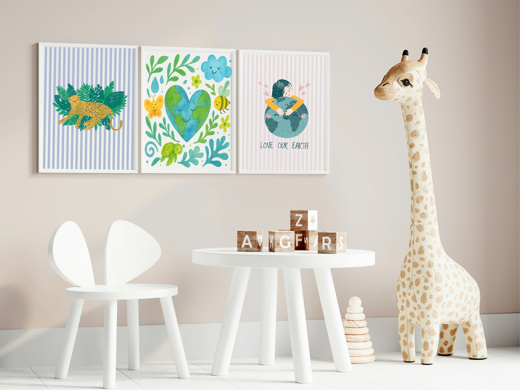 Love Our Earth Wall Art Print