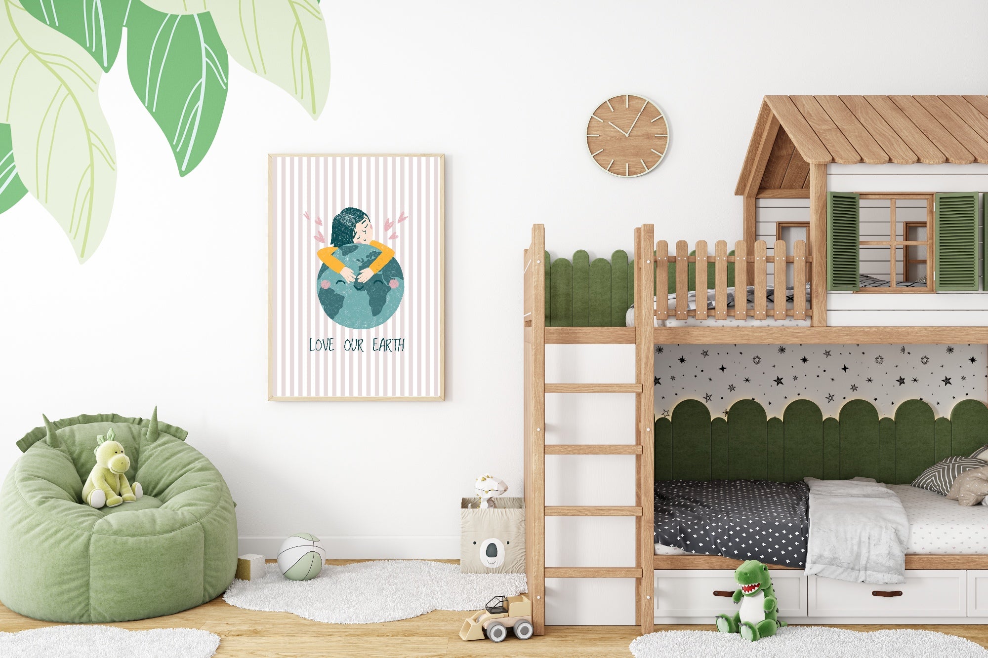 Love Our Earth Wall Art Print