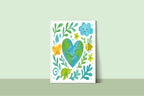Kids Earth Wall Art Print | Matisse Inspired
