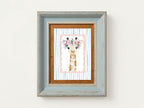 Personalised Emmie & Gillie Set of 3 Kids Prints | Nursery Animal Wall Art