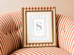 Personalised Emmie & Gillie Set of 3 Kids Prints | Nursery Animal Wall Art