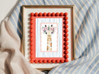 Personalised Emmie & Gillie Set of 3 Kids Prints | Nursery Animal Wall Art
