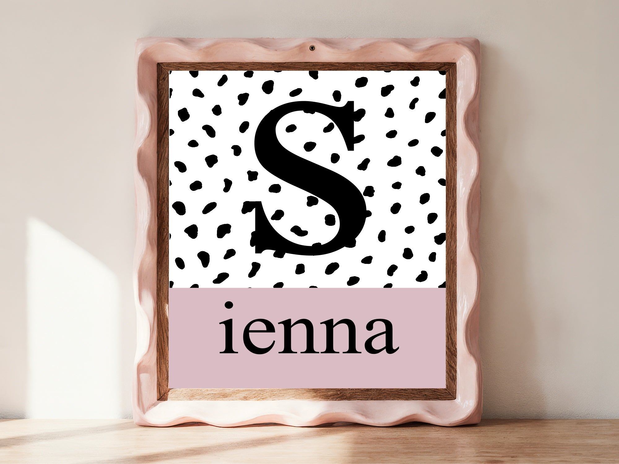 Personalised Emmie & Gillie Set of 3 Kids Prints | Nursery Animal Wall Art
