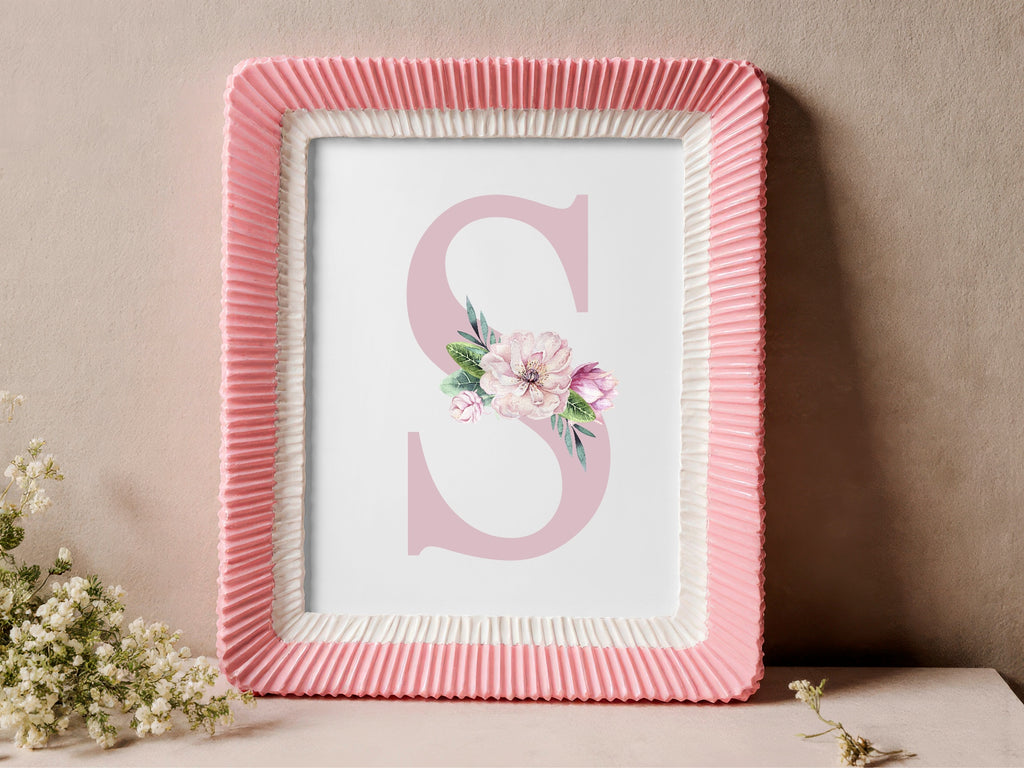 Personalised Set Of 3 Emmie Elephant & Gillie Giraffe Wall Art Prints | Kids Animal Posters