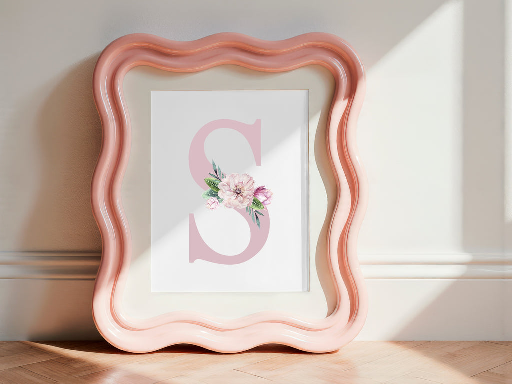 Personalised Set Of 3 Emmie Elephant & Gillie Giraffe Wall Art Prints | Kids Animal Posters