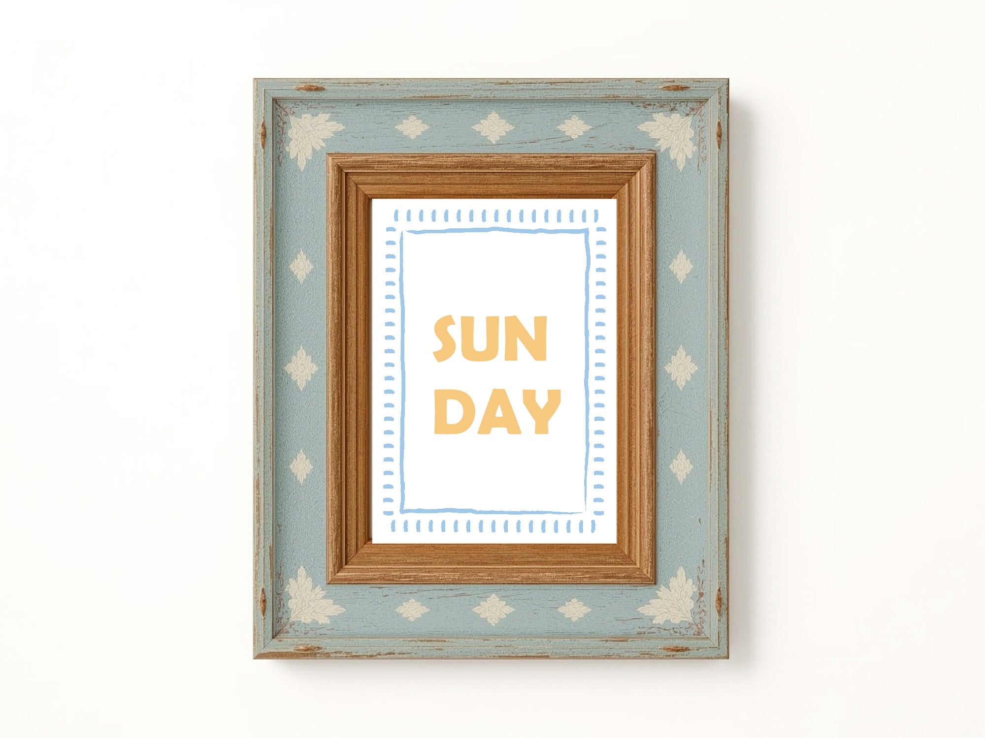 Sun Day Print | Playful Summer Wall Art