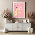 When Life Gives You Lemons Make Limoncello Wall Art Print