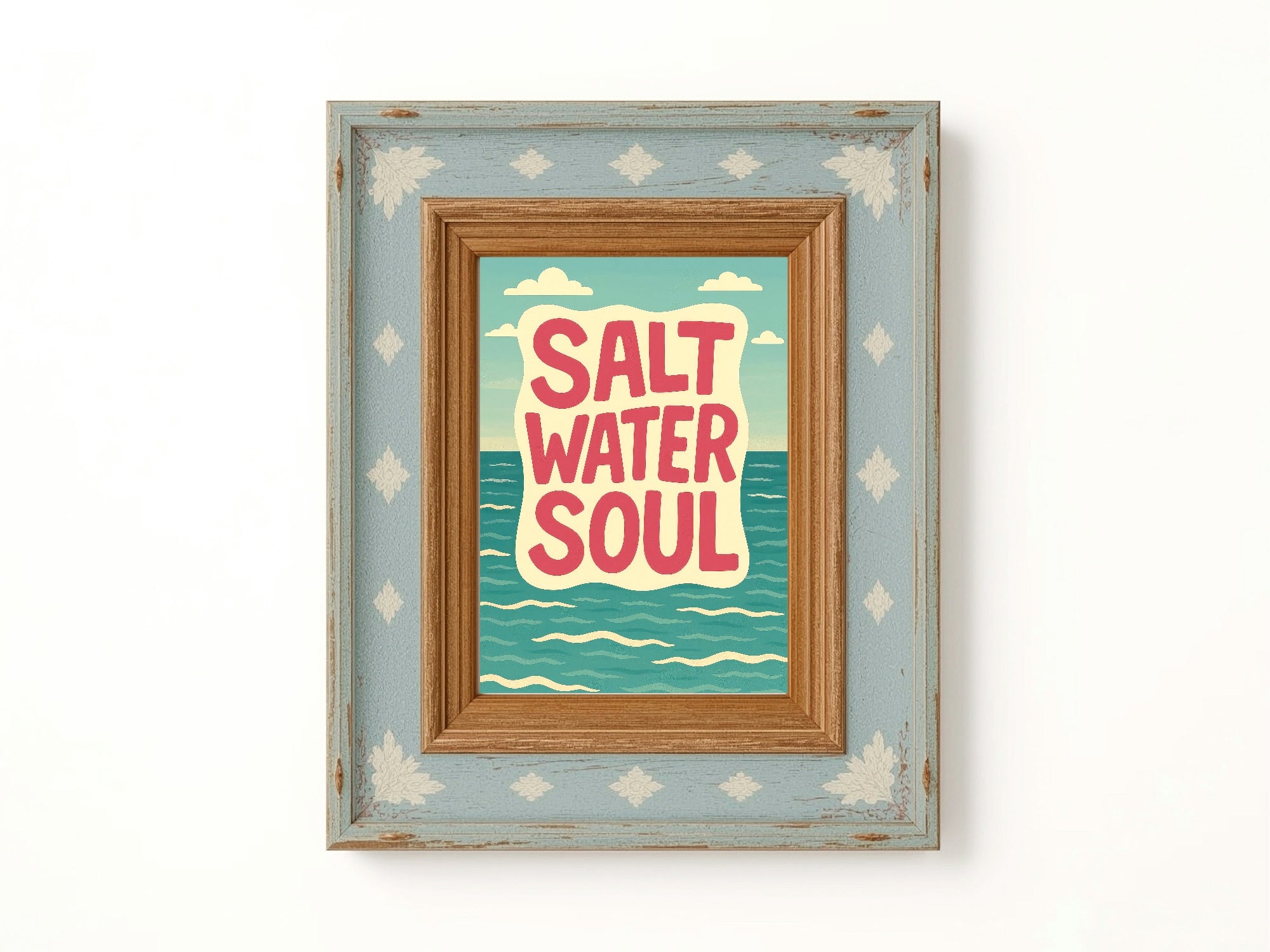 Salt Water Soul Wall Art Print