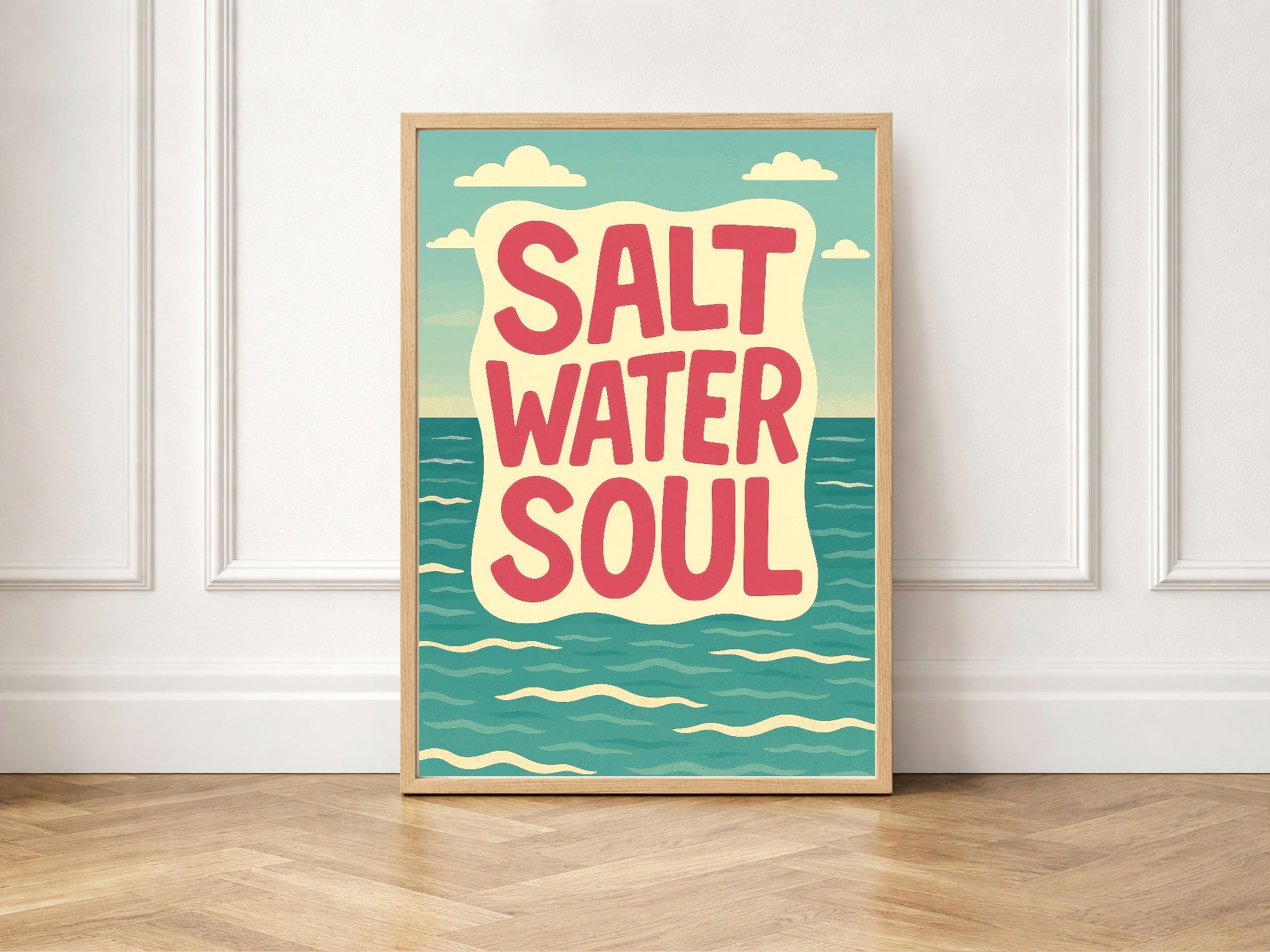 Salt Water Soul Wall Art Print