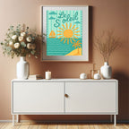 Le Soleil Wall Art Print