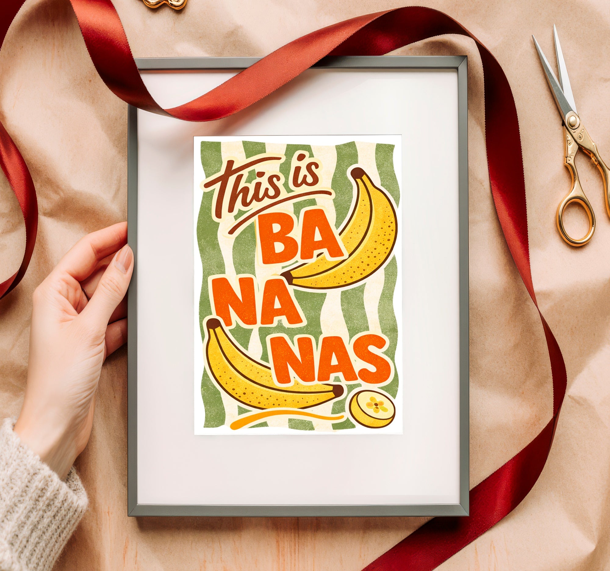 This Is Bananas Wall Art Print
