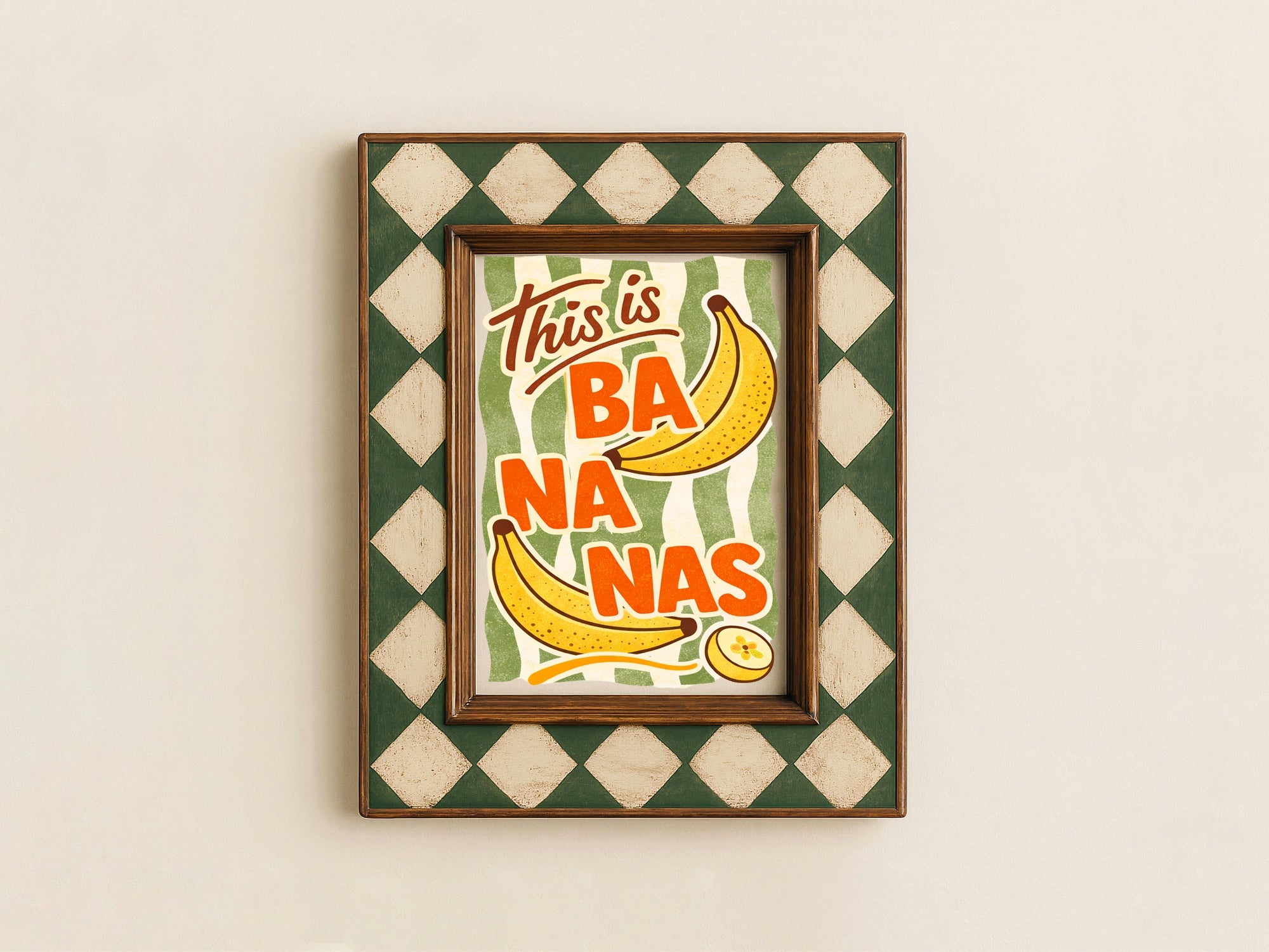 This Is Bananas Wall Art Print