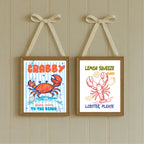 If Crabby, Return To The Beach Wall Art Print