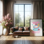 Scoop There It Is Print | Fun Ice Cream Wall Art