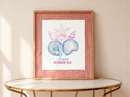 I Need Vitamin Sea Print | Fun Coastal Quote Wall Art