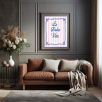 La Dolce Vita Print | Colourful Italian Wall Art
