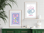 I Need Vitamin Sea Print | Fun Coastal Quote Wall Art