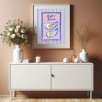 Oyster Lover Print | Playful Coastal Wall Art