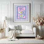 Oyster Lover Print | Playful Coastal Wall Art
