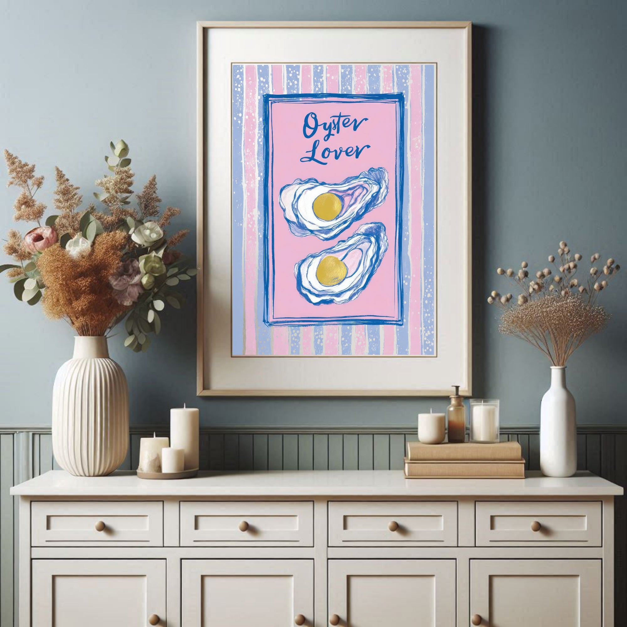 Oyster Lover Wall Art Print