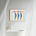 Sardines Landscape Wall Art Print