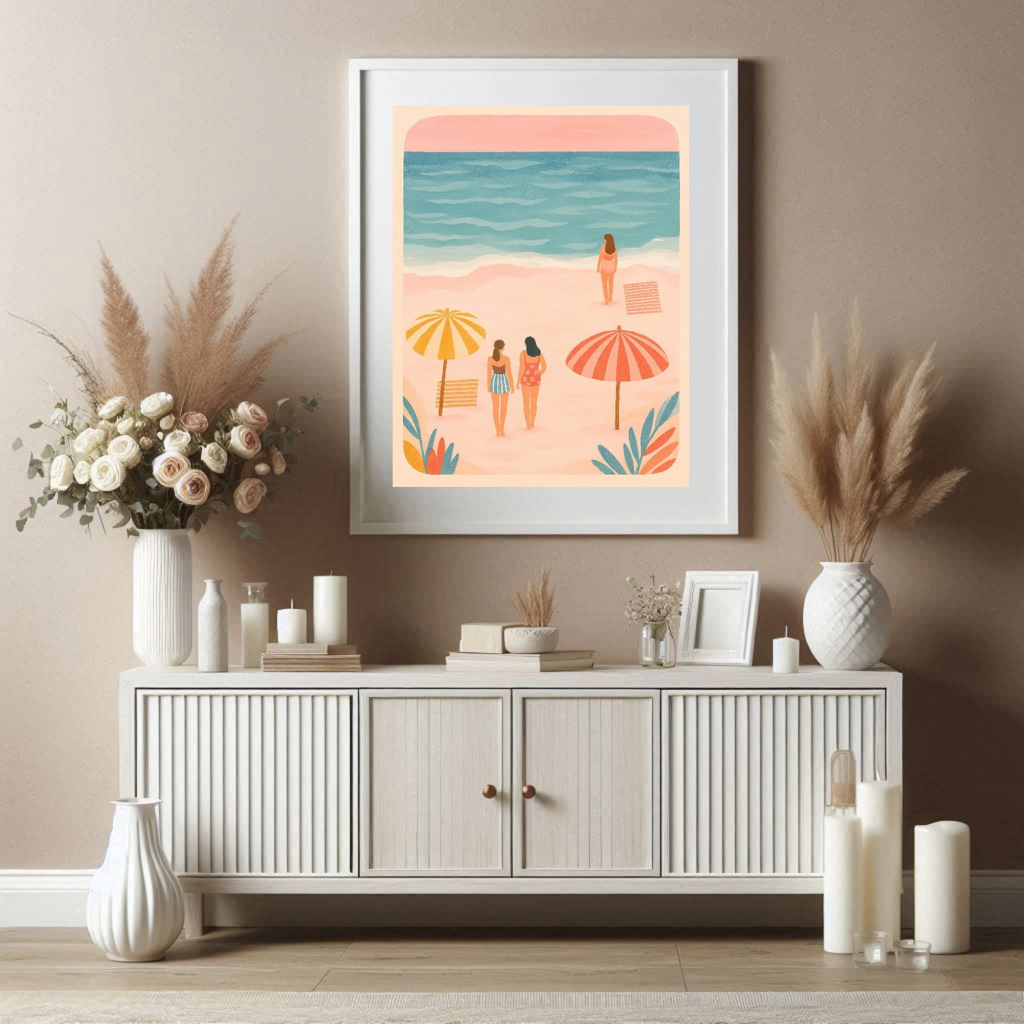 Beach Wall Art Print