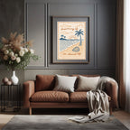 Dreaming Of An Island Life Wall Art Print