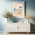 Dreaming Of An Island Life Wall Art Print