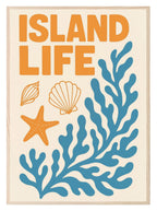 Island Life Print | Colourful Tropical Wall Art