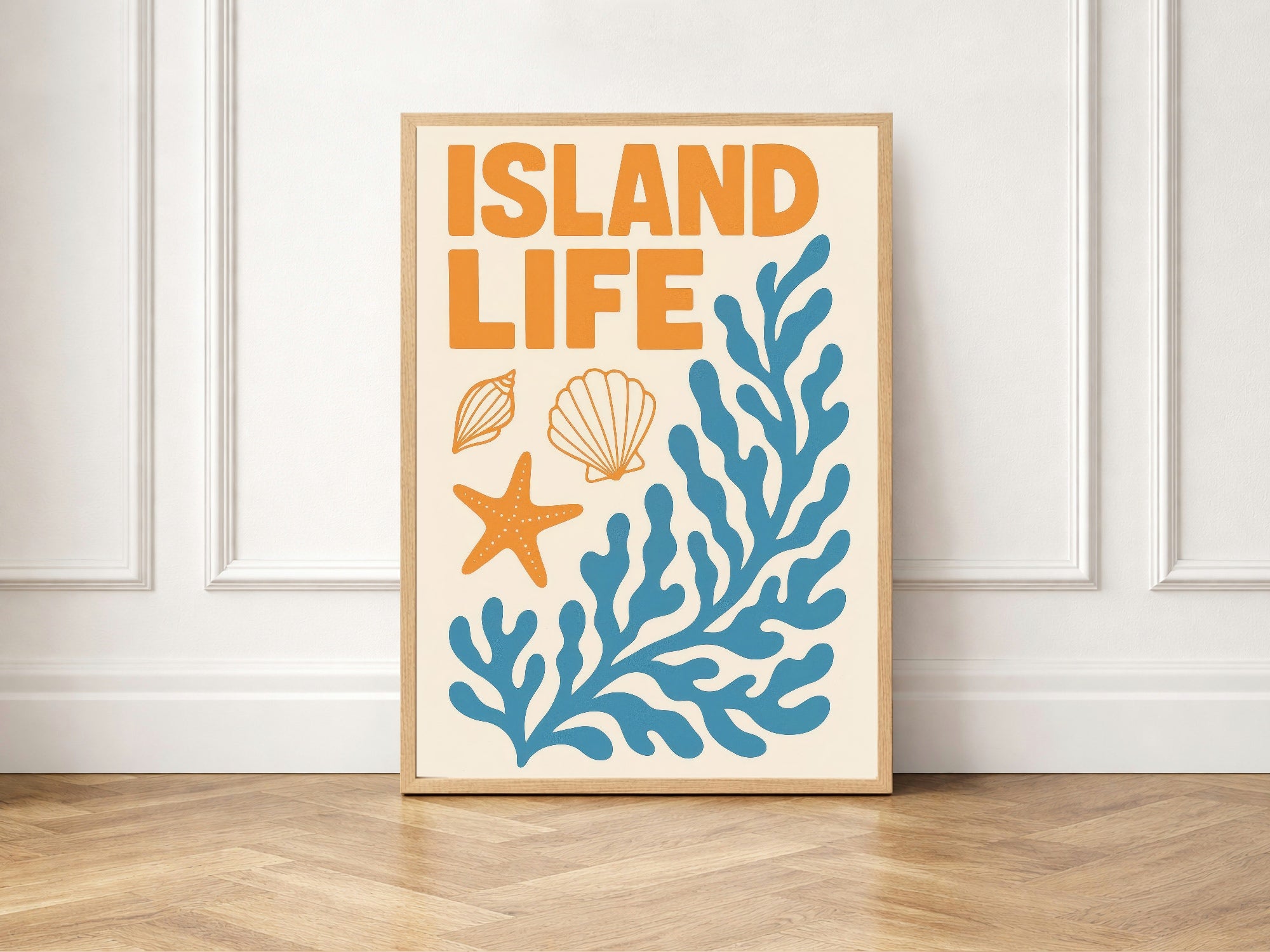 Island Life Wall Art Print