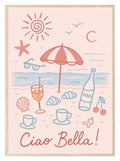 Ciao Bella Print | Colourful Italian Wall Art