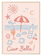 Ciao Bella Print | Colourful Italian Wall Art