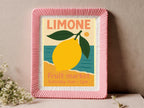 Limone Fruit Market Print | Mediterranean Lemon Wall Art