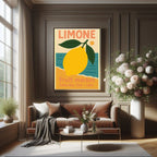Limone Fruit Market Print | Mediterranean Lemon Wall Art