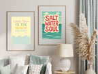 Salt Water Soul Wall Art Print