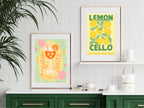 Aperol Spritz Print | Colourful Cocktail Wall Art