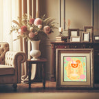 Aperol Spritz Print | Colourful Cocktail Wall Art