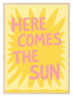 Retro Sunshine Print | Colourful Positive Wall Art