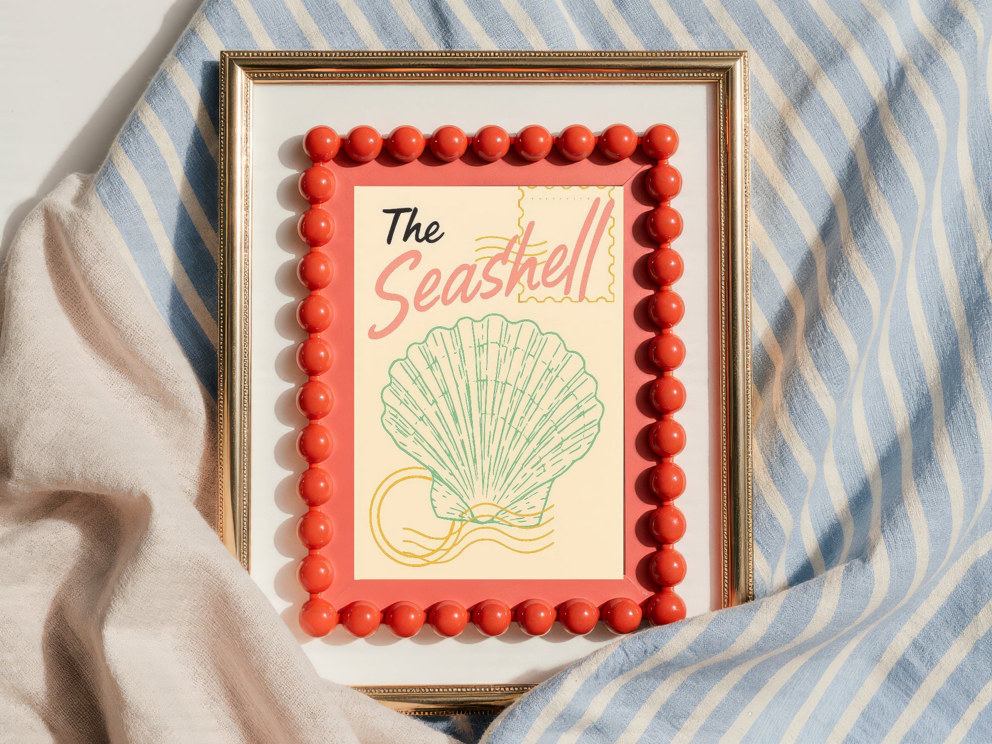 The Seashell Wall Art Print