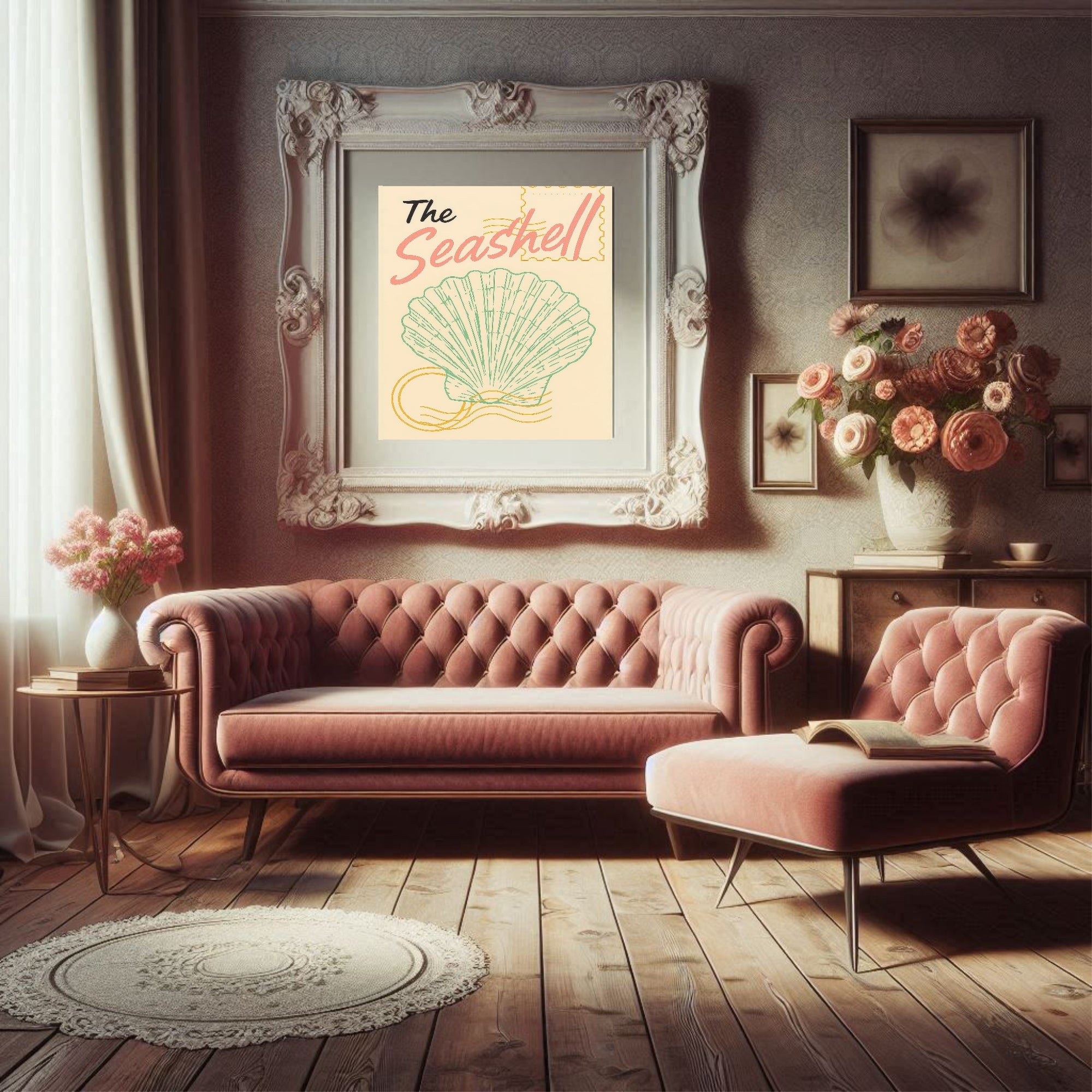 The Seashell Wall Art Print