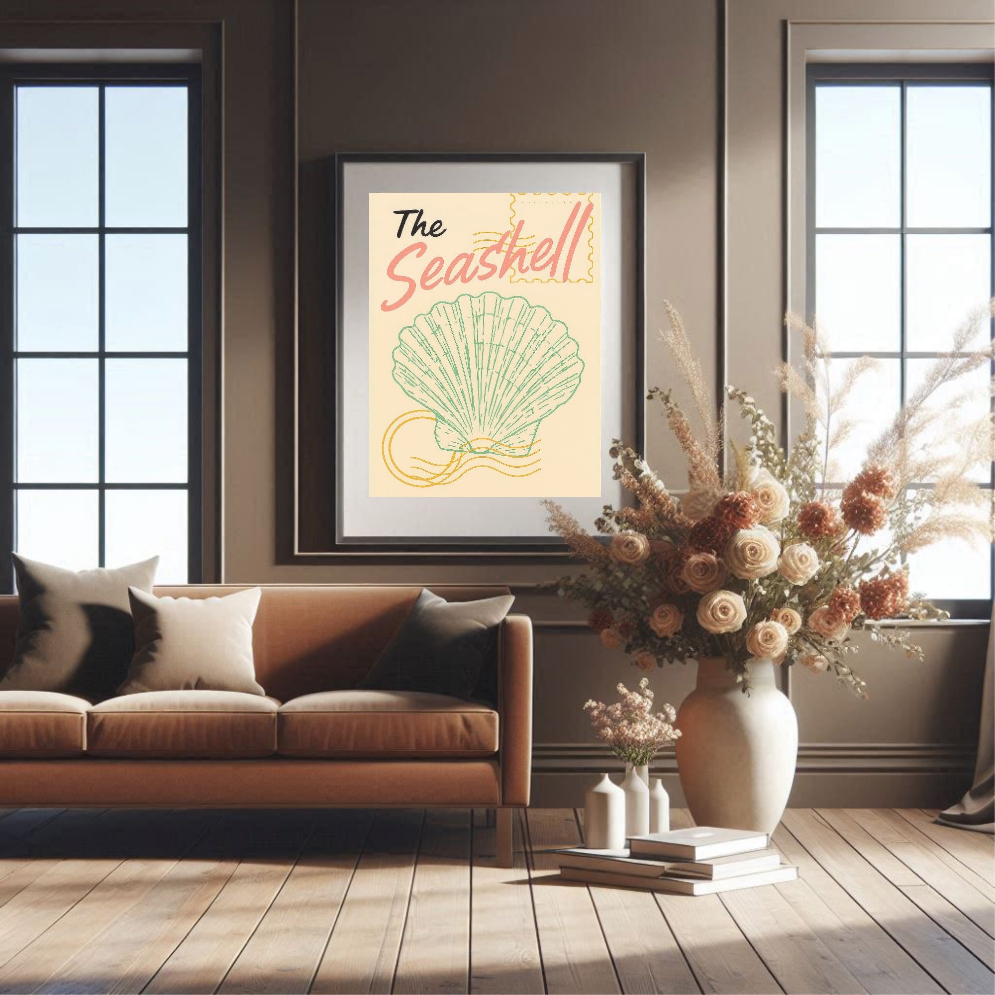 The Seashell Wall Art Print