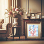 Lobster Martini Society Print | Playful Coastal Wall Art