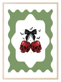 Cherry Skulls Print | Gothic Retro Wall Art