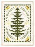 Abstract Tree Print | Retro Earthy Botanical Wall Art
