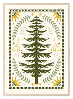 Abstract Tree Print | Retro Earthy Botanical Wall Art