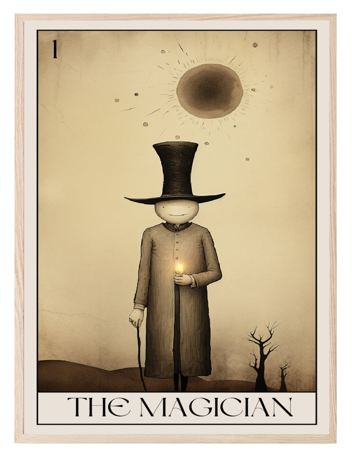 The Magician wall art print
